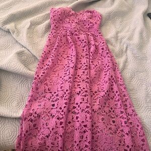 Aster The Label Pink Dress